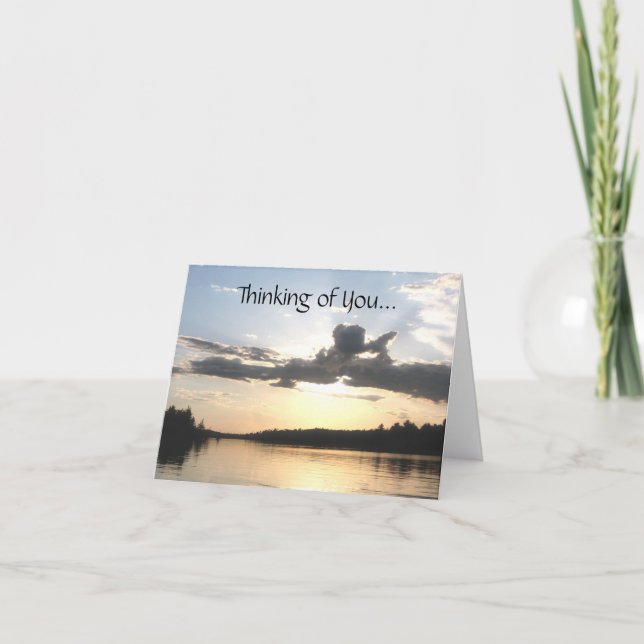 Denken an Sie… Karte (Vorderseite)