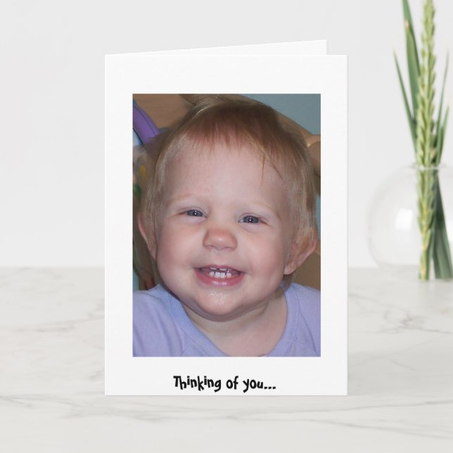 Denken an Sie Karte (Vorderseite)