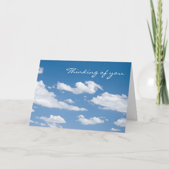 Denken an Sie Karte (Vorderseite)