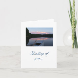 Denken an Sie… notecard Karte