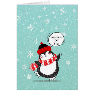 Denken an Sie Pinguin