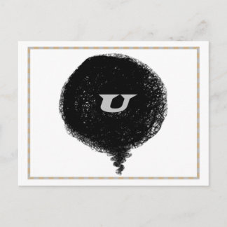 Denken an Sie Postkarte