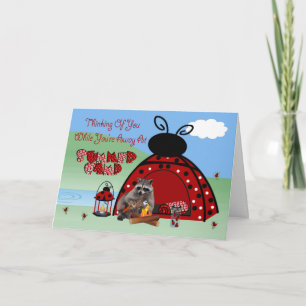 Denken an Sie, während Sie am Sommer-Lager weg Karte