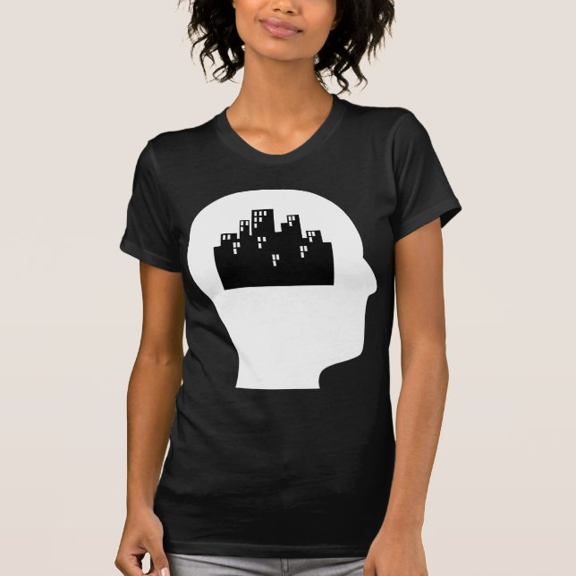 Denken an Stadtplanung T-Shirt (Vorderseite)