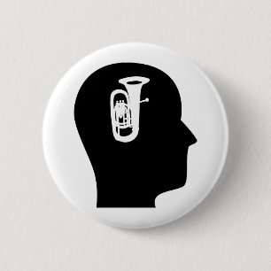 Denken an Tuba Button