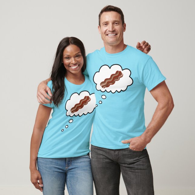 Denken Bacon Funny T - Shirt (Unisex)