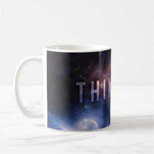 DENKEN BIG - Raum und Universum Motivierend Kaffeetasse