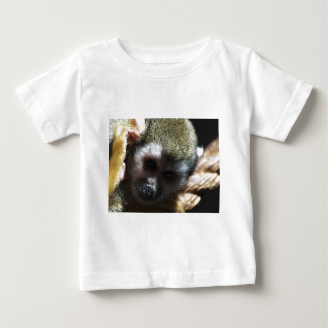 "Denken.." Eichhörnchen-Affengeschenke Baby T-shirt (Vorderseite)