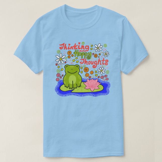 Denken Hoppy Gedanken T-Shirt (Design vorne)