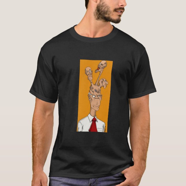 Denken mit den kleinen Köpfen T-Shirt (Vorderseite)