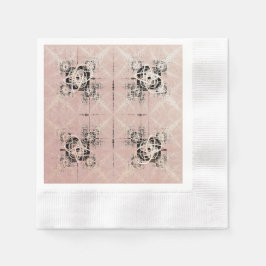 Denken Pastel Drehungen Cocktail Napkins Serviette