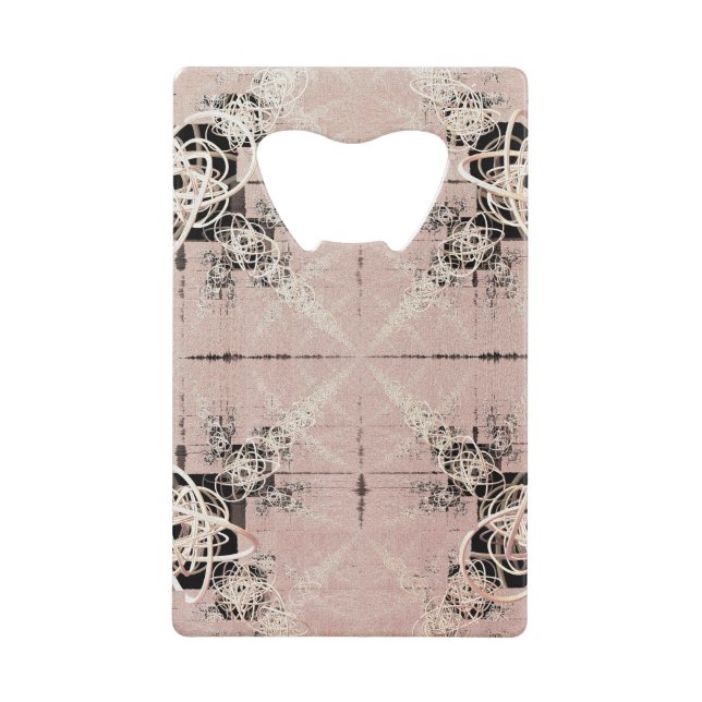 Denken Pastel Drehungen Flasche öffnen Geldbeutel Flaschenöffner (Vorderseite)