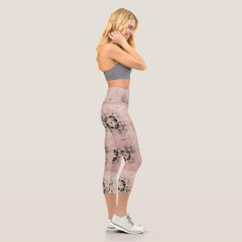 Denken Pastel Drehungen Hochverschwendete Capris