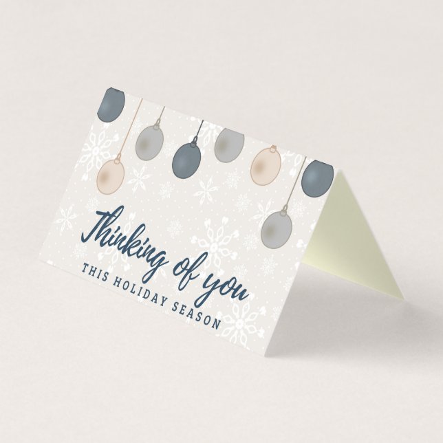 Denken Sie an 25-Pack-Urlaubskarten (Vorderseite)