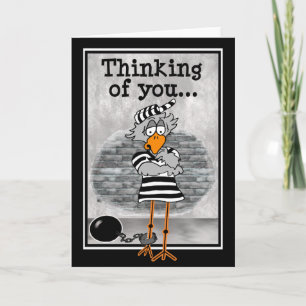 Denken Sie an: Bleib drinnen. Karte