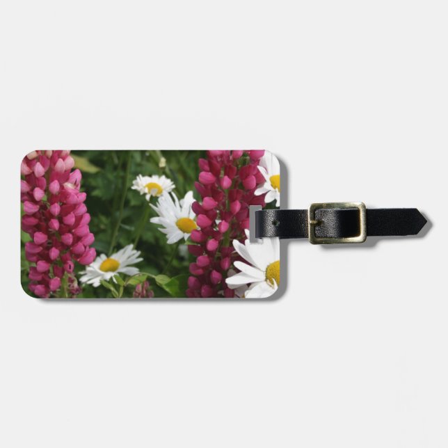 Denken Sie an Blumenblüten Gepäckanhänger (Vorderseite horizontal)