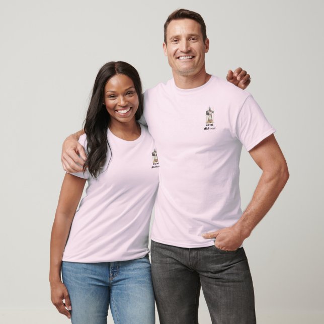 Denken Sie an das Mittelalter mit Ritter T-Shirt (Unisex)