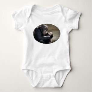 Denken Sie an das Monkeying Baby Strampler