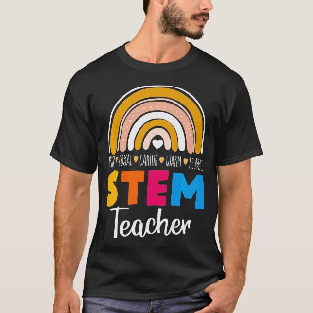 Denken Sie an den Bo-DAMPF-Tee, der in die Schule  T-Shirt (Vorderseite)