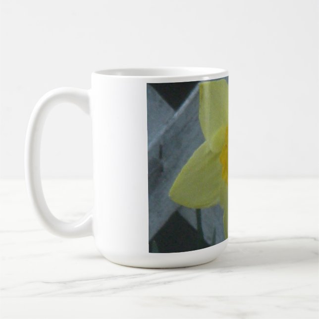 Denken Sie an den Frühling! Kaffeetasse (Links)