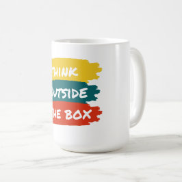 Denken Sie an den Kasten Kaffeetasse