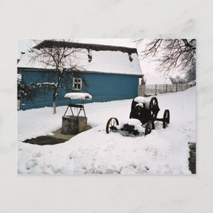 Denken Sie an den Winter Postkarte