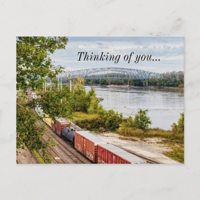 Denken Sie an die Hauptstadt von Missouri nach Ihr Postkarte (Vorderseite)