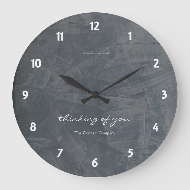 Denken Sie an die spät drainierte Uhr (Vorderseite)
