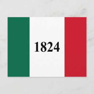Denken Sie an die Staatsflagge von Alamo Texas Postkarte