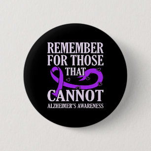 Denken Sie an diejenigen, die kein Alzheimer-Aware Button