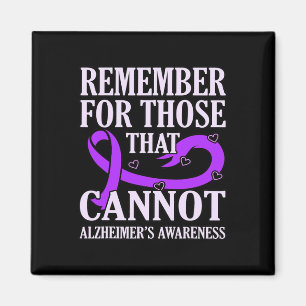 Denken Sie an diejenigen, die kein Alzheimer-Aware Magnet