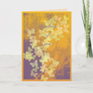 Denken Sie an Geburtstag, Ostern, gut, Gold Karte