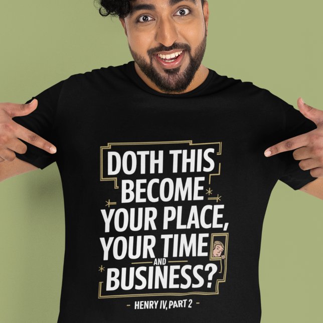 Denken Sie an Ihr eigenes Unternehmen: Funny Zitat T-Shirt (Von Creator hochgeladen)