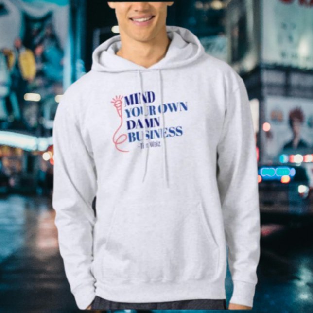 Denken Sie an Ihr Geschäft Hoodie (Von Creator hochgeladen)