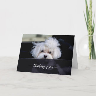 Denken Sie an Ihre Faltkarte Karte