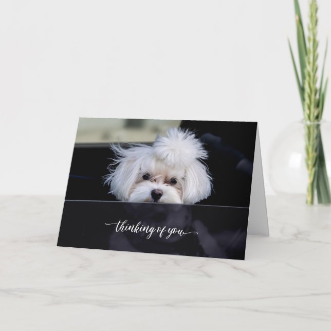 Denken Sie an Ihre Faltkarte Karte (Vorderseite)