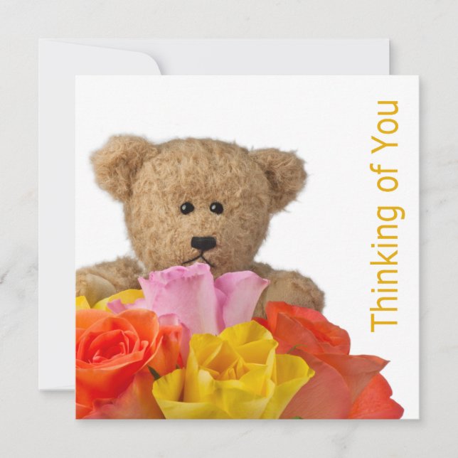 Denken Sie an Ihre Grußkarte Dankeskarte (Vorderseite)