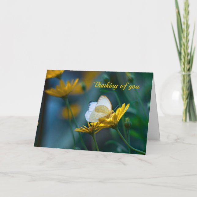 Denken Sie an Ihre Grußkarte Dankeskarte (Vorderseite)