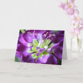 Denken Sie an Ihre Grußkarte Karte