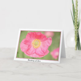 Denken Sie an Ihre Grußkarte Karte