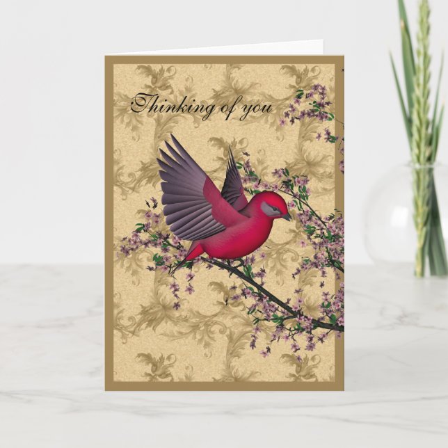 Denken Sie an Ihre Grußkarte Karte (Vorderseite)