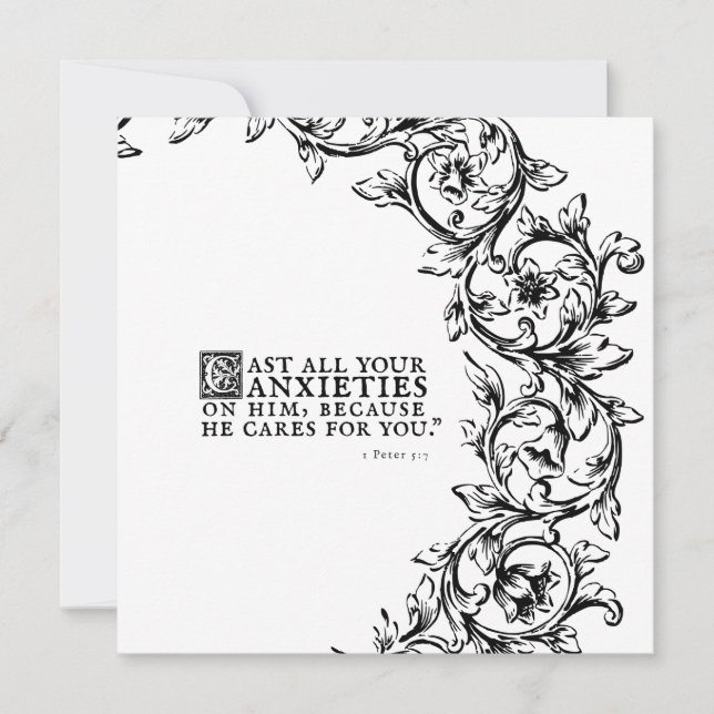 Denken Sie an Ihre Inspiration Grüße Karte (Vorderseite)