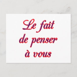 Denken Sie an Ihre Karte