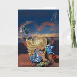 Denken Sie an Ihre Karte