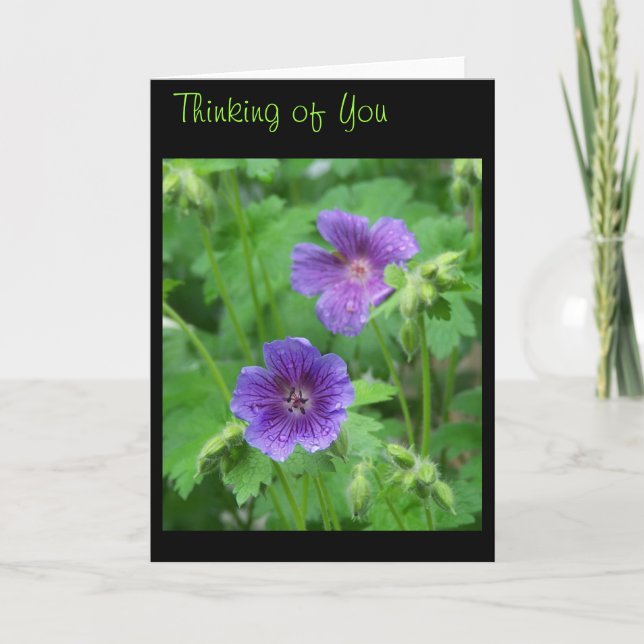 Denken Sie an Ihre Karte (Vorderseite)