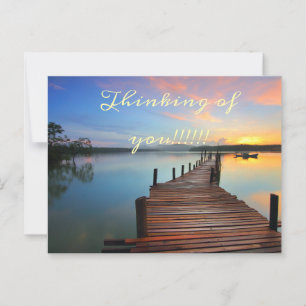 Denken Sie an Ihre Natur Postkarte