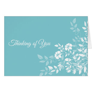 Denken Sie an Ihre Note Card