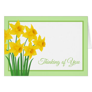 Denken Sie an Ihre Note Card