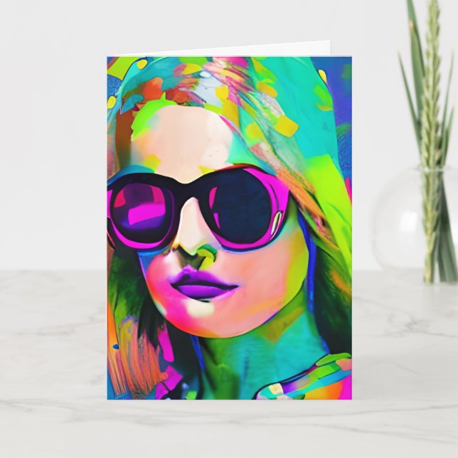 Denken Sie an Ihre Schwester Karte (Vorderseite)