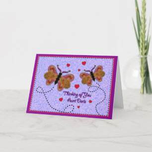 Denken Sie an Ihre Tante Doris Karte